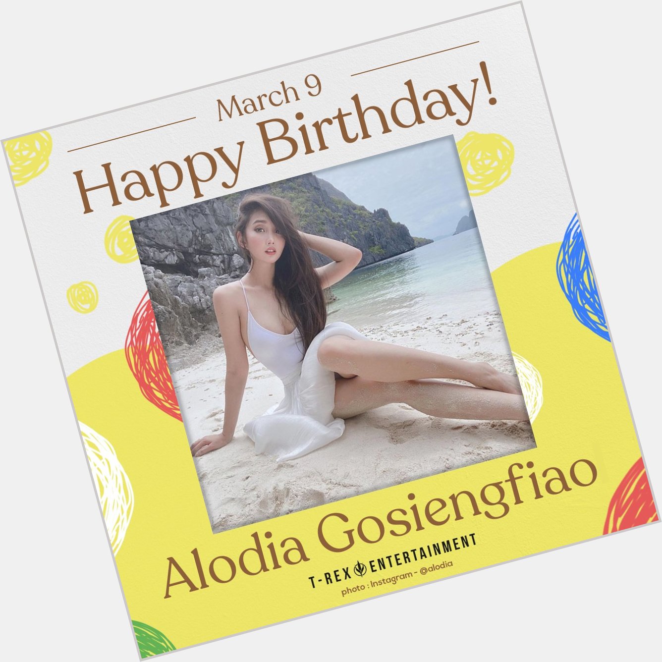 Happy 32nd birthday, Alodia Gosiengfiao! May you have a blessed day. 