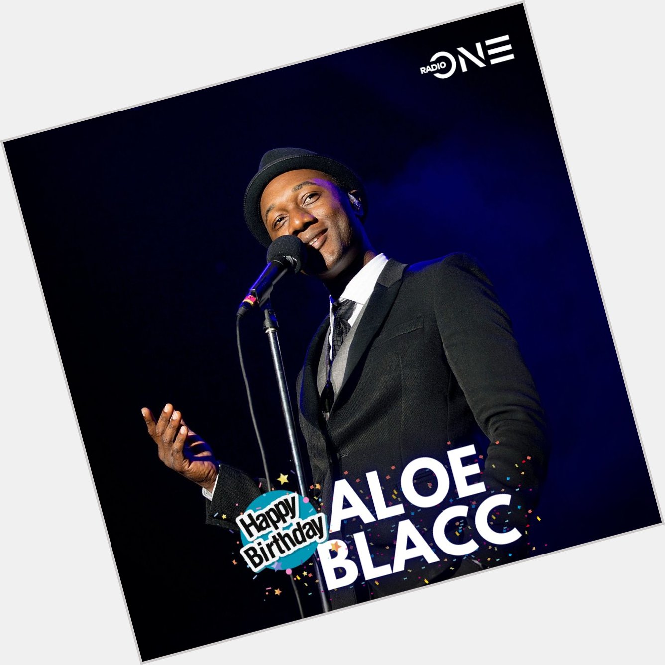 42 where?! Happy Birthday to Aloe Blacc  