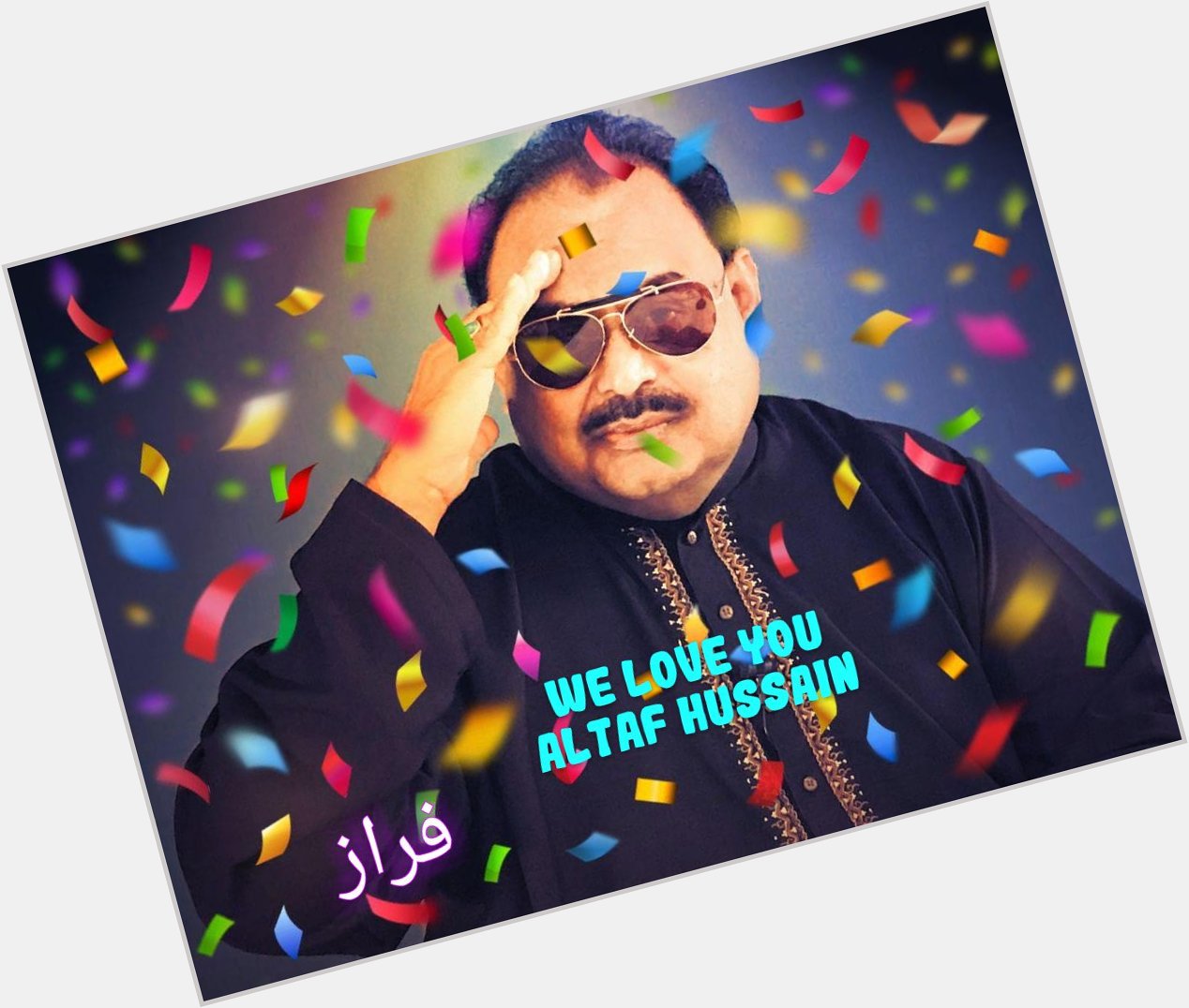 I\m here just to wish QET Mr Altaf Hussain Bhai. Happy birthday legend Leader. 