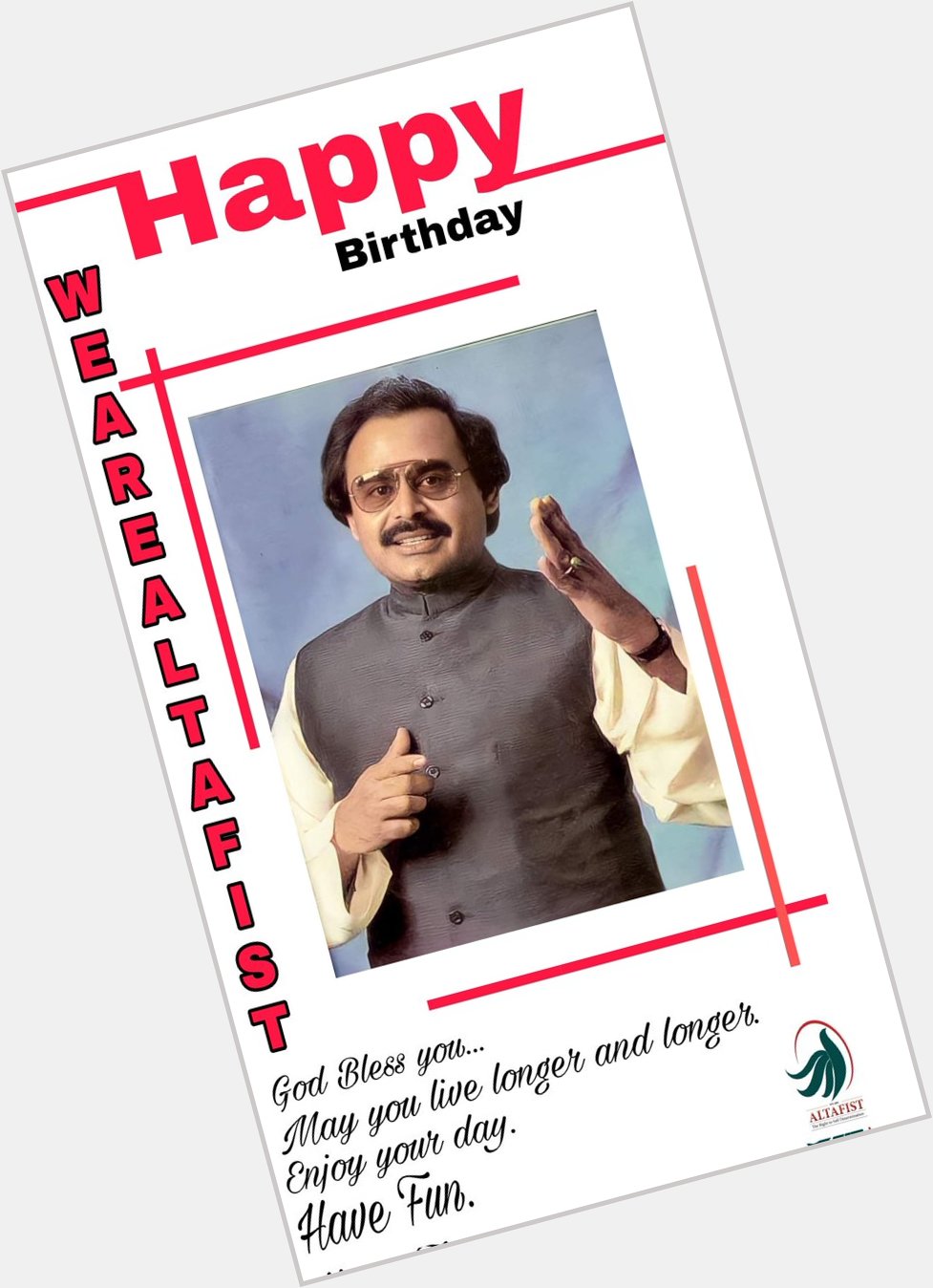 HAPPY BIRTHDAY TO YOU ALTAF HUSSAIN BHAI 
