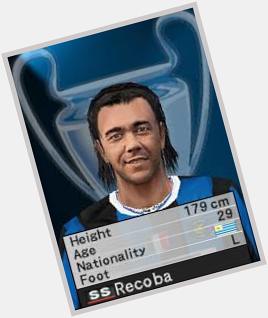 Happy 39th birthday to a man who had 99 for curling on Pro Evolution Soccer 3; Álvaro Recoba. 