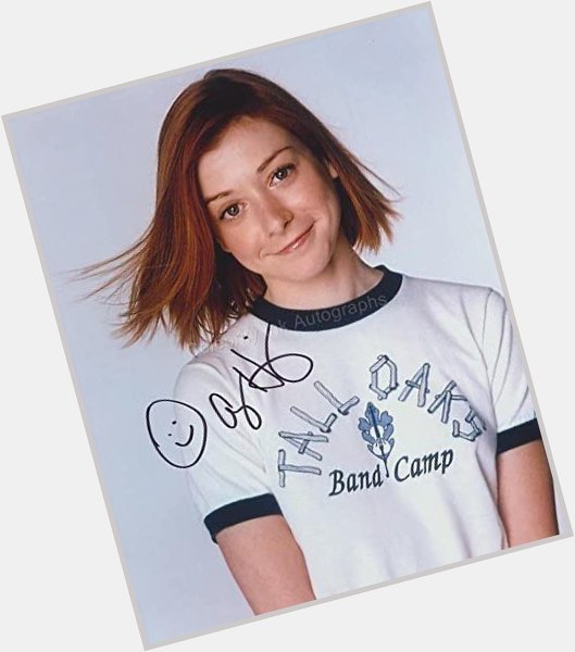 Happy birthday, Alyson Hannigan 