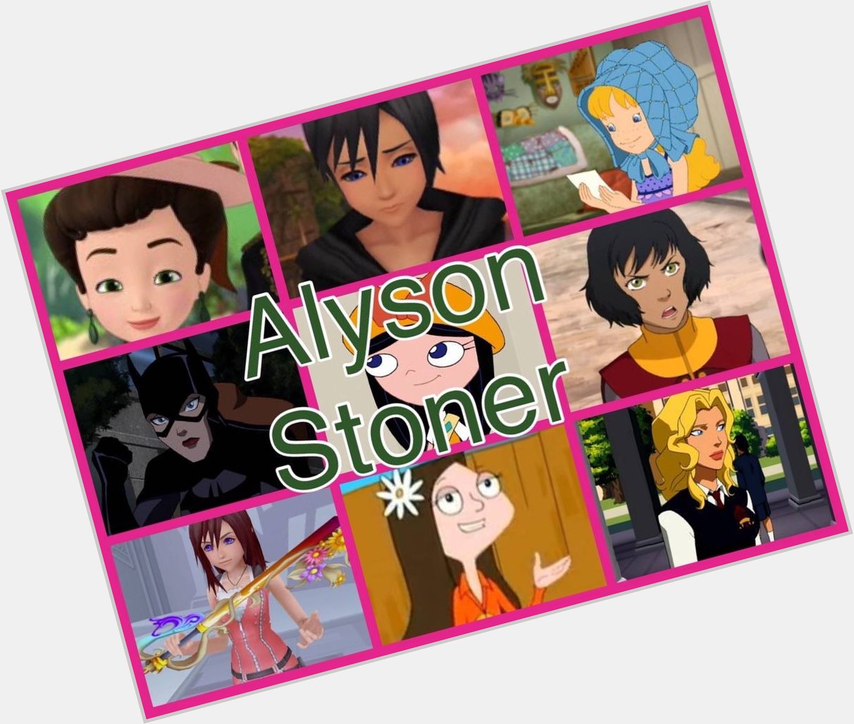   Happy birthday to Alyson stoner and her characters 