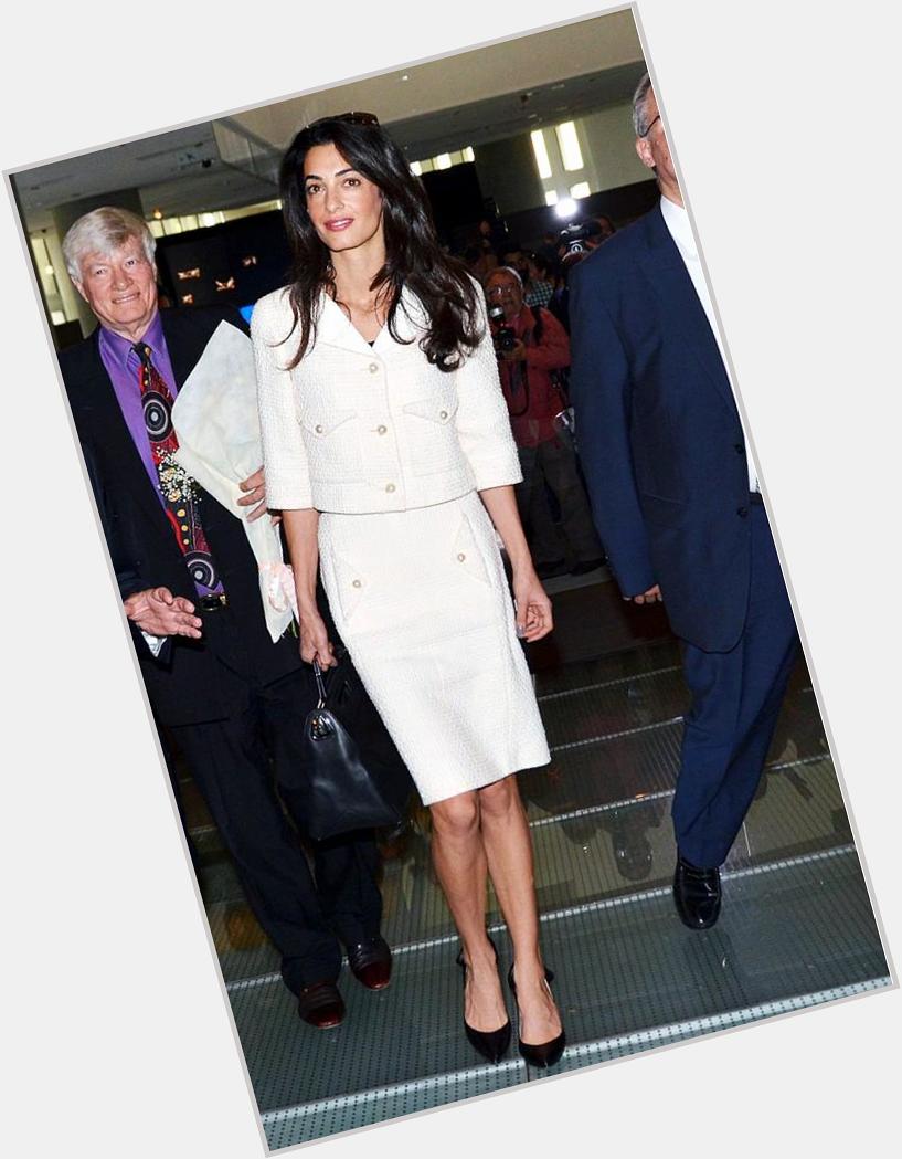 WhoWhatWear: Happy birthday, Mrs. Clooney! A look at Amal Alamuddin s style over the years:  
