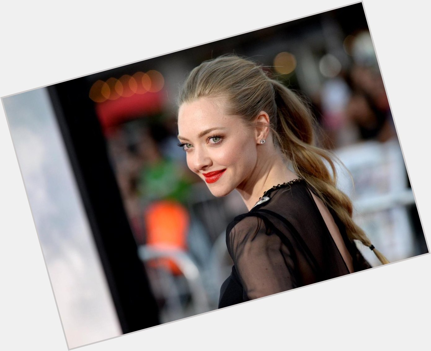 Happy birthday, Amanda Seyfried! The gorgeous and talented American actress turns 34 today.

© Getty/REX 