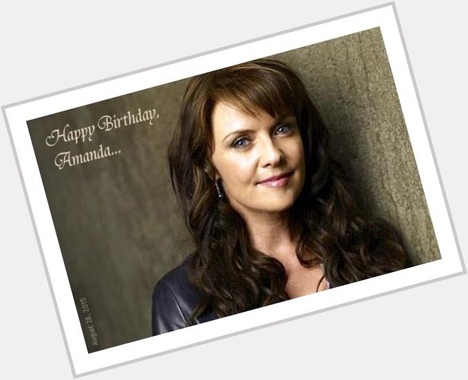 Happy b-day Amanda Tapping Have a great time in Hungary    