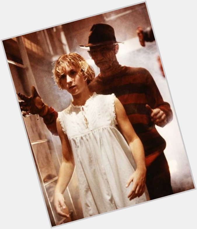 Happy birthday to Amanda Wyss, Freddy\s first onscreen victim.. 