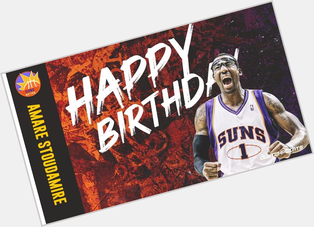 Join Suns Nation in wishing former 6x All-Star, Amar e Stoudemire a happy 38th birthday!  