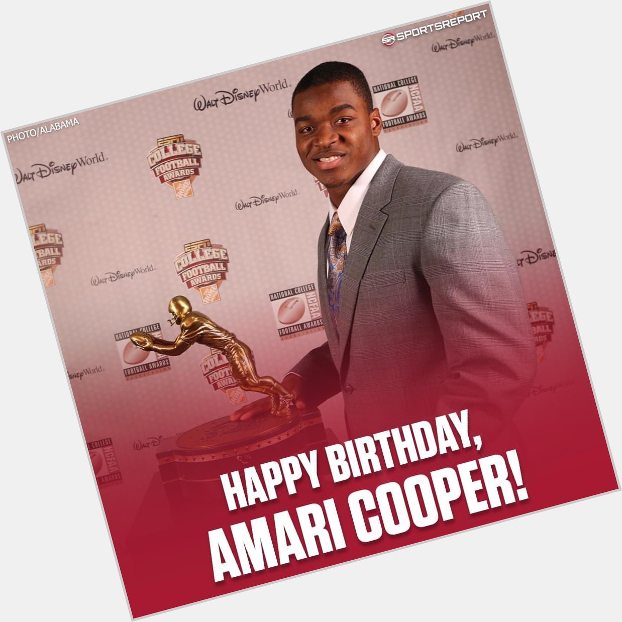 Happy 28th birthday too  Amari cooper 