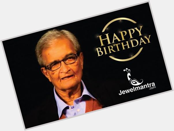  wishes Happy Birthday to Amartya Sen. 
