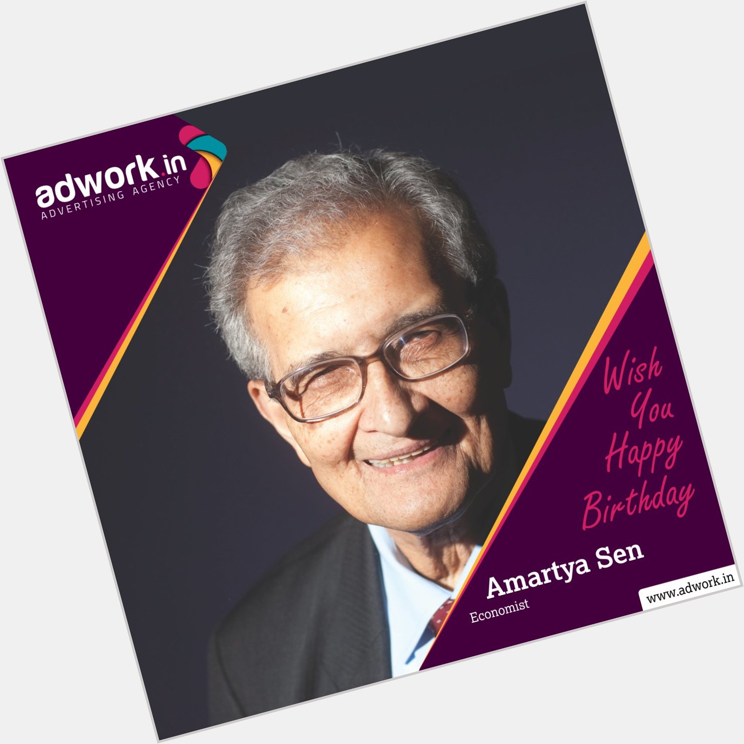 Wish you happy birthday Amartya Sen,  Visit on 