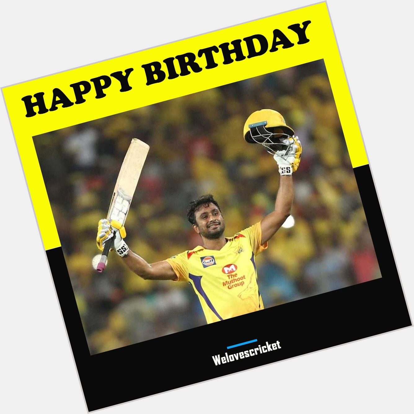 177 IPL Innings 4190 Runs Happy Birthday Ambati Rayudu !      