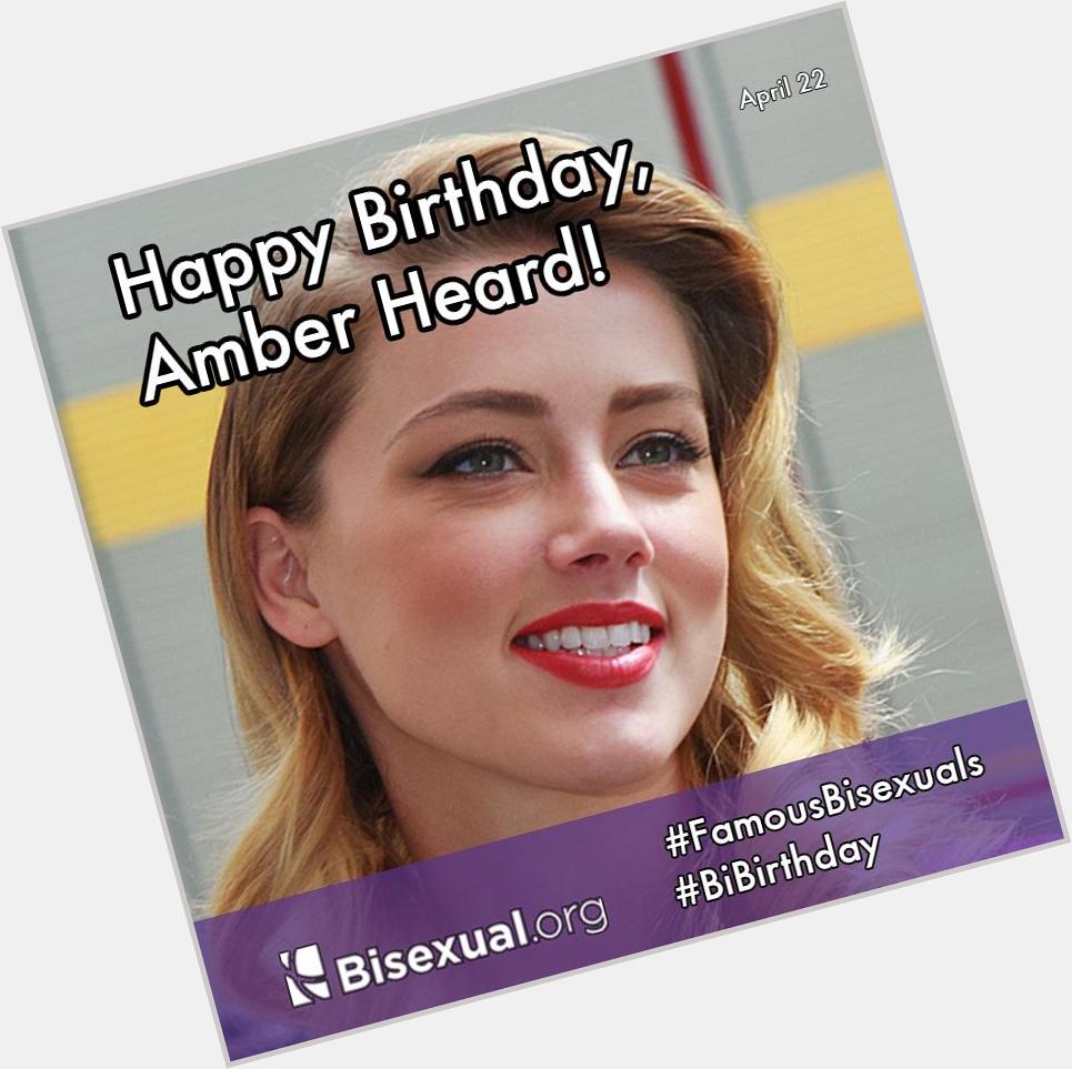 Happy Birthday Amber Heard!        