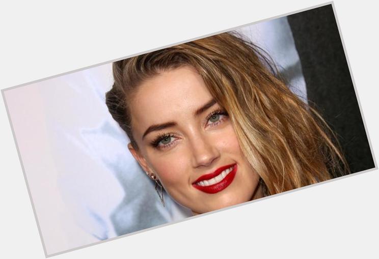   A very Happy 29th Birthday to the new Mrs. Johnny Depp, Amber Heard!  but what did she hear