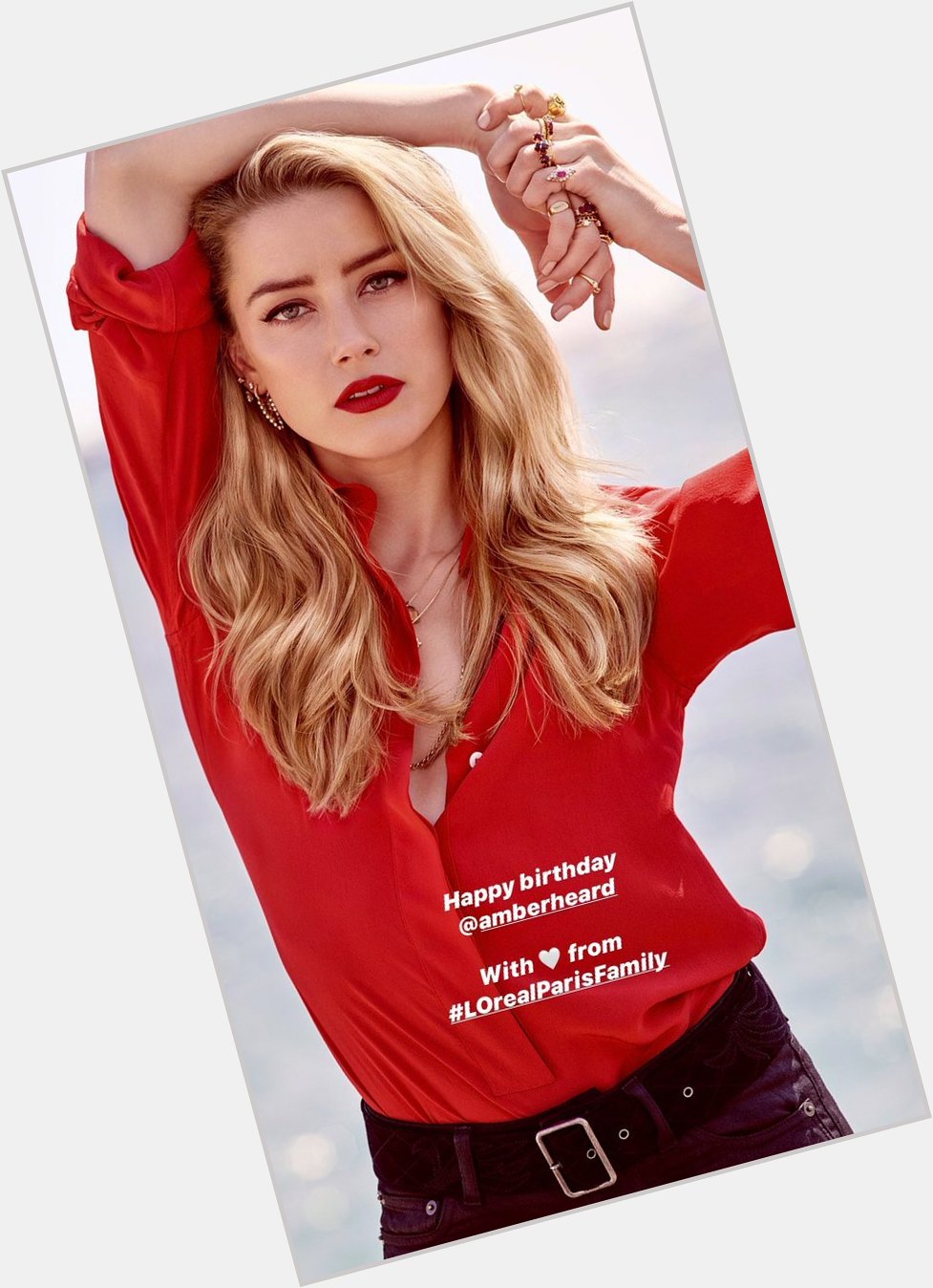 Happy Birthday Amber Heard... With  from   