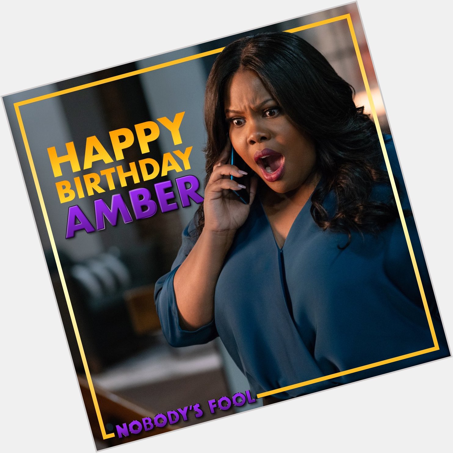Happy birthday to our BFF Amber Riley!  