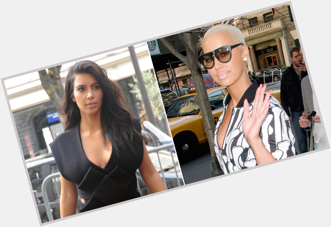   Born On The Same Day, Kim K And Amber Rose Are Still Killing It In Their 30s:  