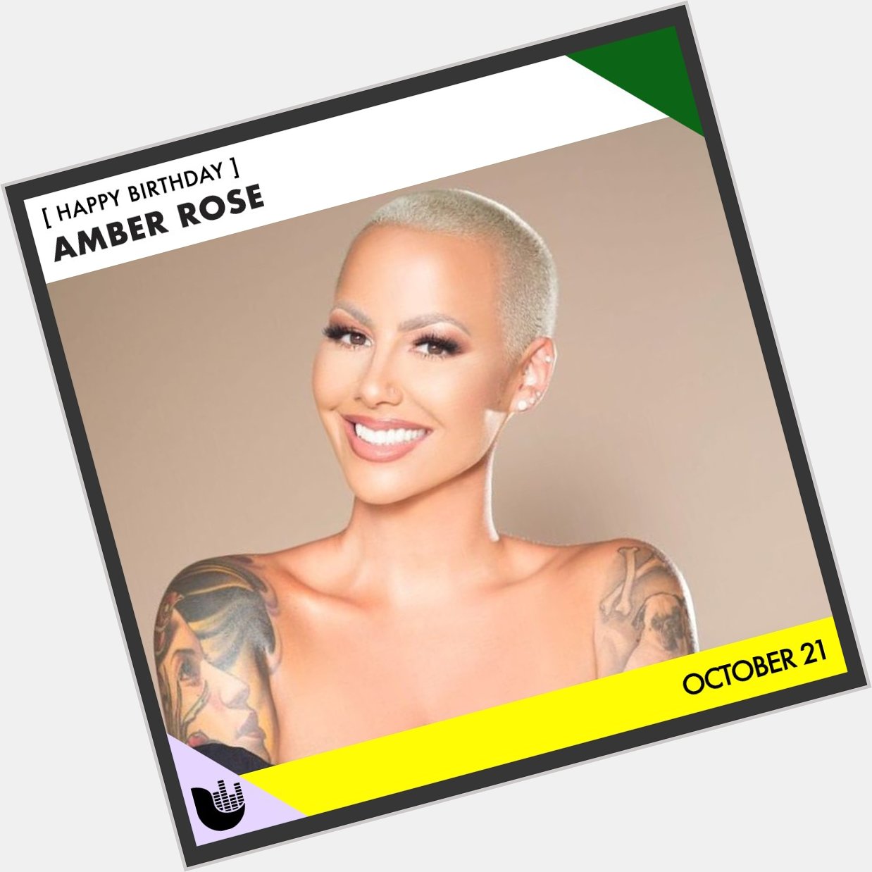 Join us in wishing a happy birthday to Amber Rose! 
