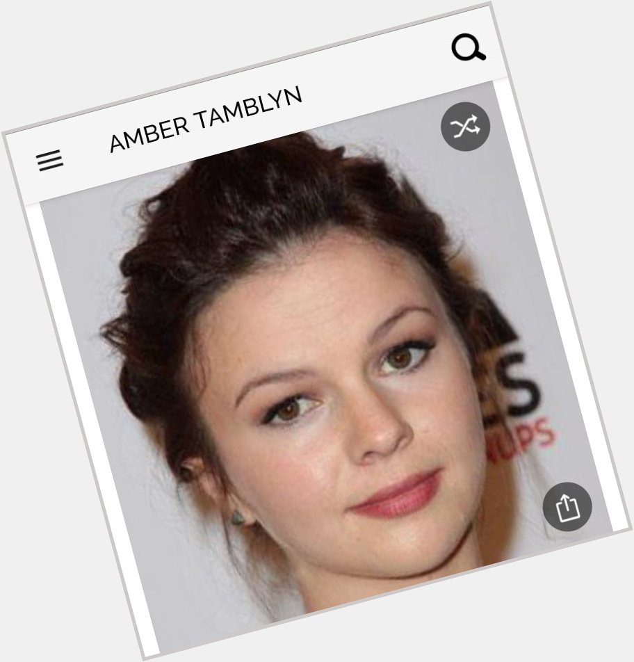 Happy birthday to this great actress.  Happy birthday to Amber Tamblyn 