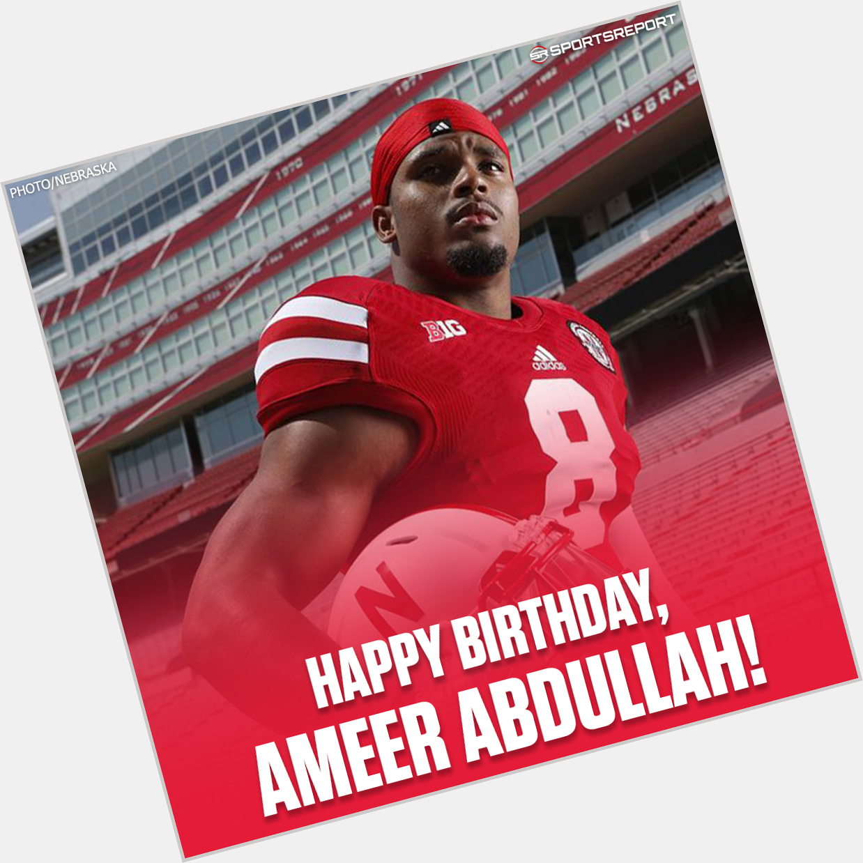 Happy Birthday to great, Ameer Abdullah!  