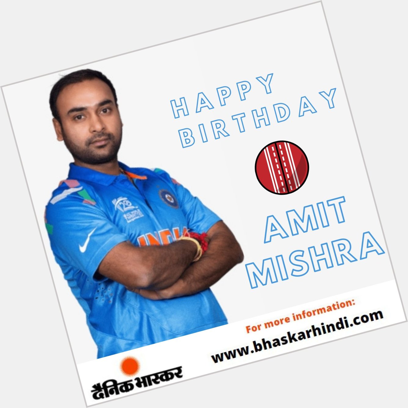 Happy Birthday Amit Mishra    