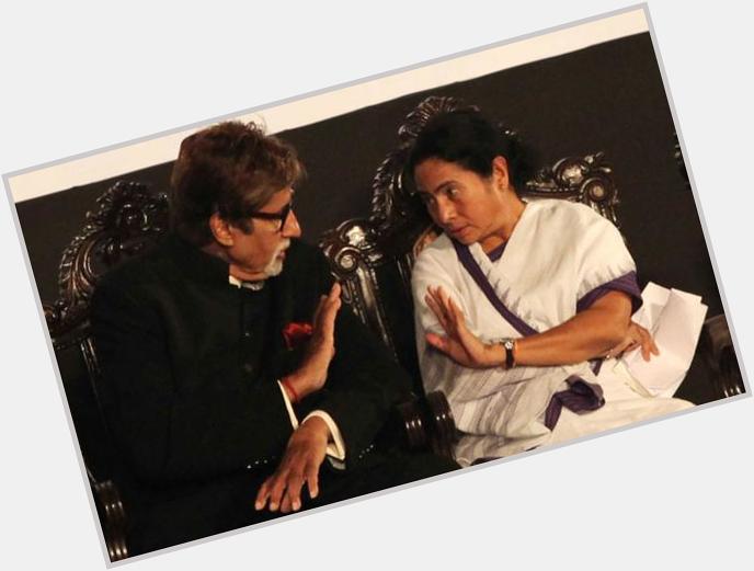 WB CM wishes happy birthday to Amitabh Bachchan - the man who has redefined the meaning of the word Legend 