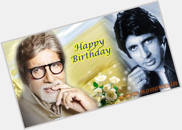   Birthday Actor Bachchan (11 October)  