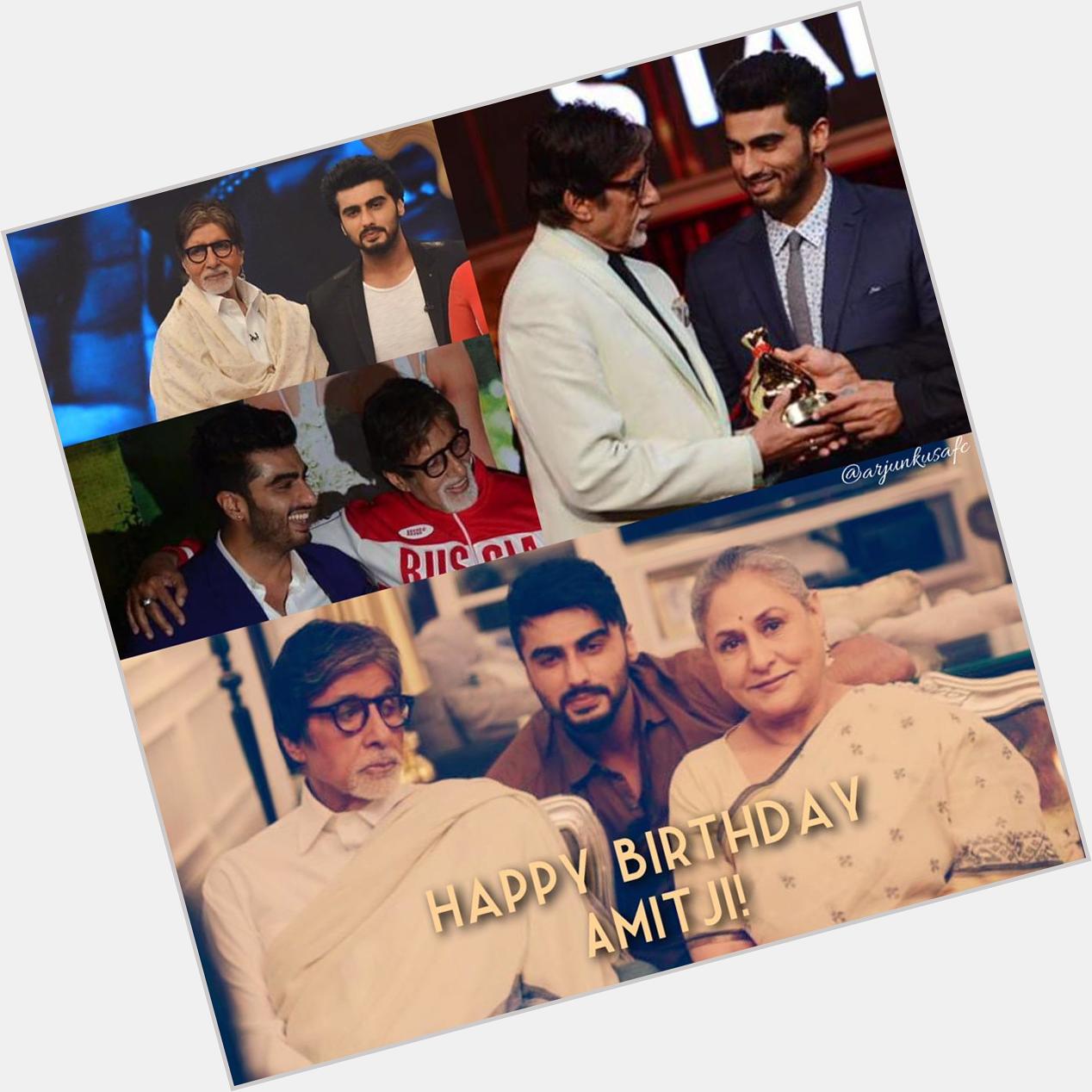 Wishing a very happy, healthy and blessed birthday to Mr. Amitabh Bachchan sir!    
