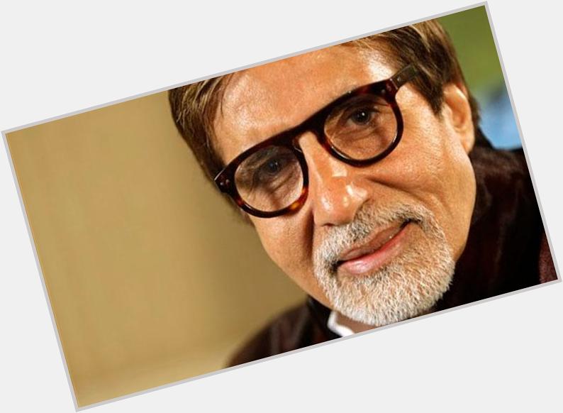 Better late than never.

Happy birthday to legend, Amitabh Bachchan You inspire millions! 