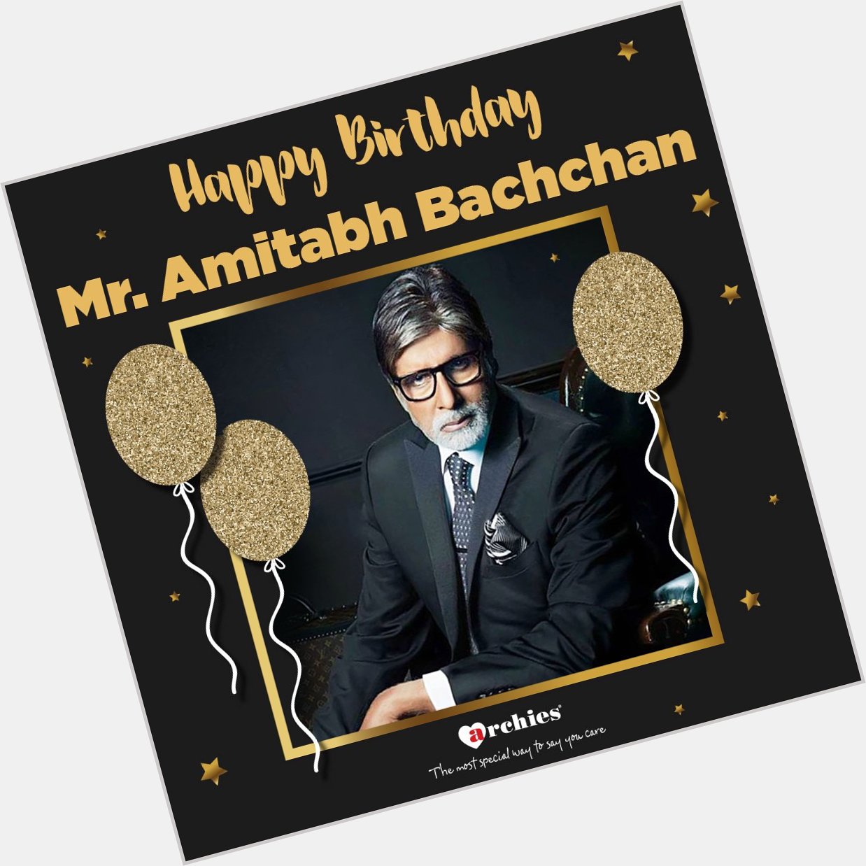Today is Shahenshah\s Birthday... Happy Birthday, Mr. Amitabh Bachchan   