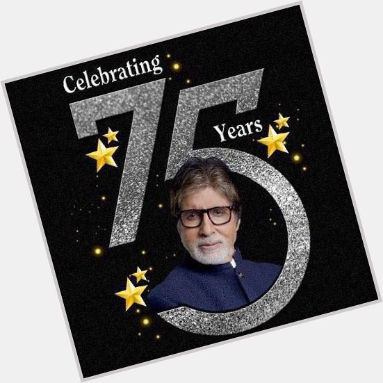 Happy birthday Amitabh Bachchan ji 