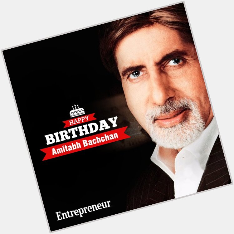 Wishing a very Happy Birthday to the \"Shahenshah of  - Mr. Amitabh Bachchan 