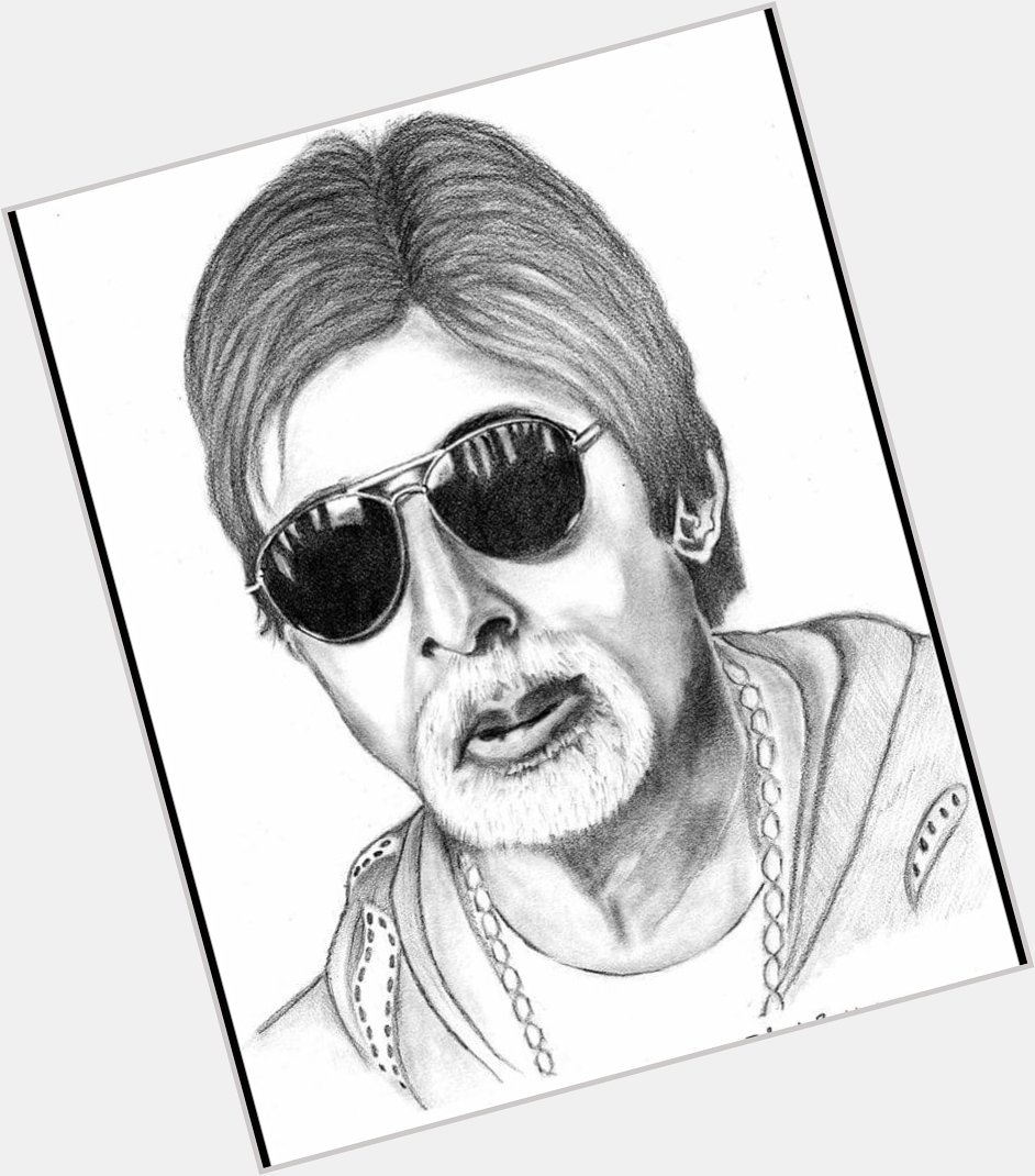 Happy Birthday to the \"LEGEND OF BOLLYWOOD\"
My Sketch :Amitabh Bachchan 