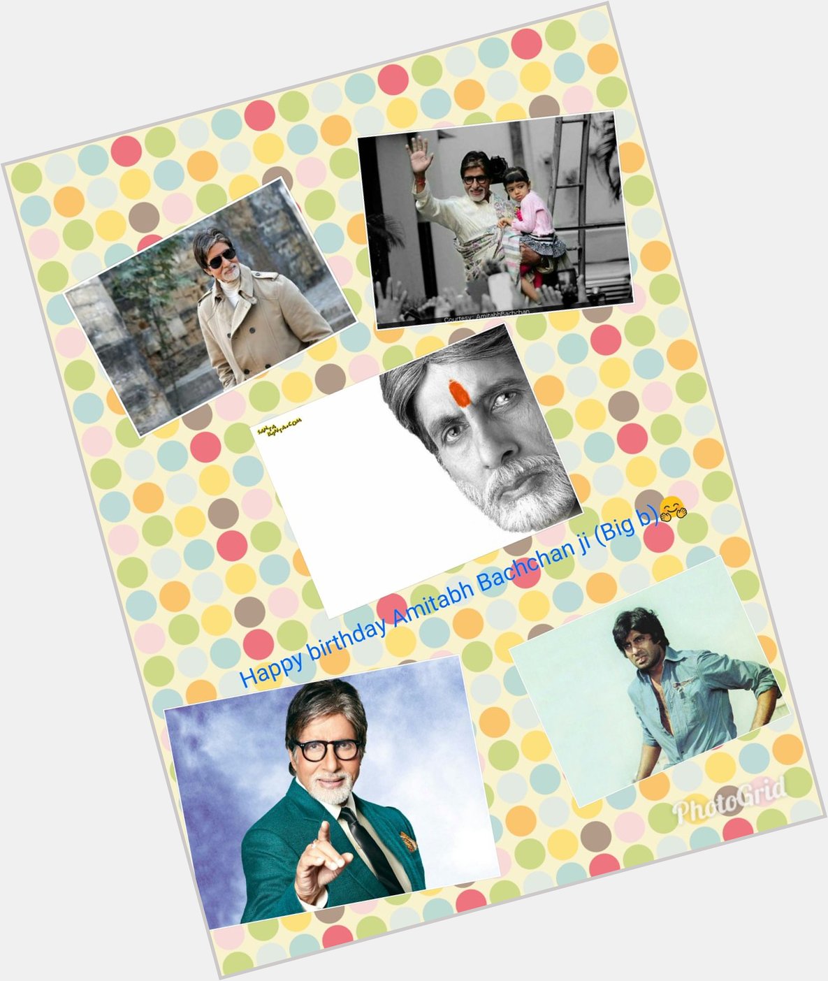  Happy birthday Amitabh Bachchan ji 