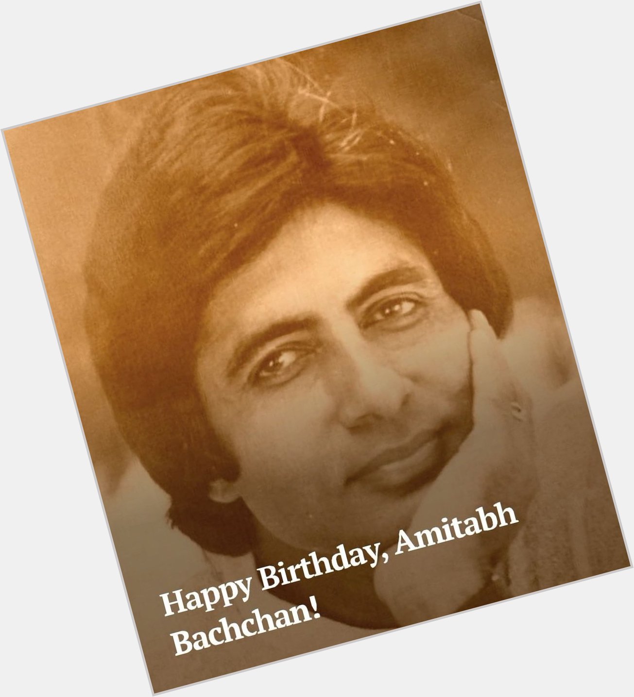 80th Happy Birthday, Amitabh Bachchan Sir  