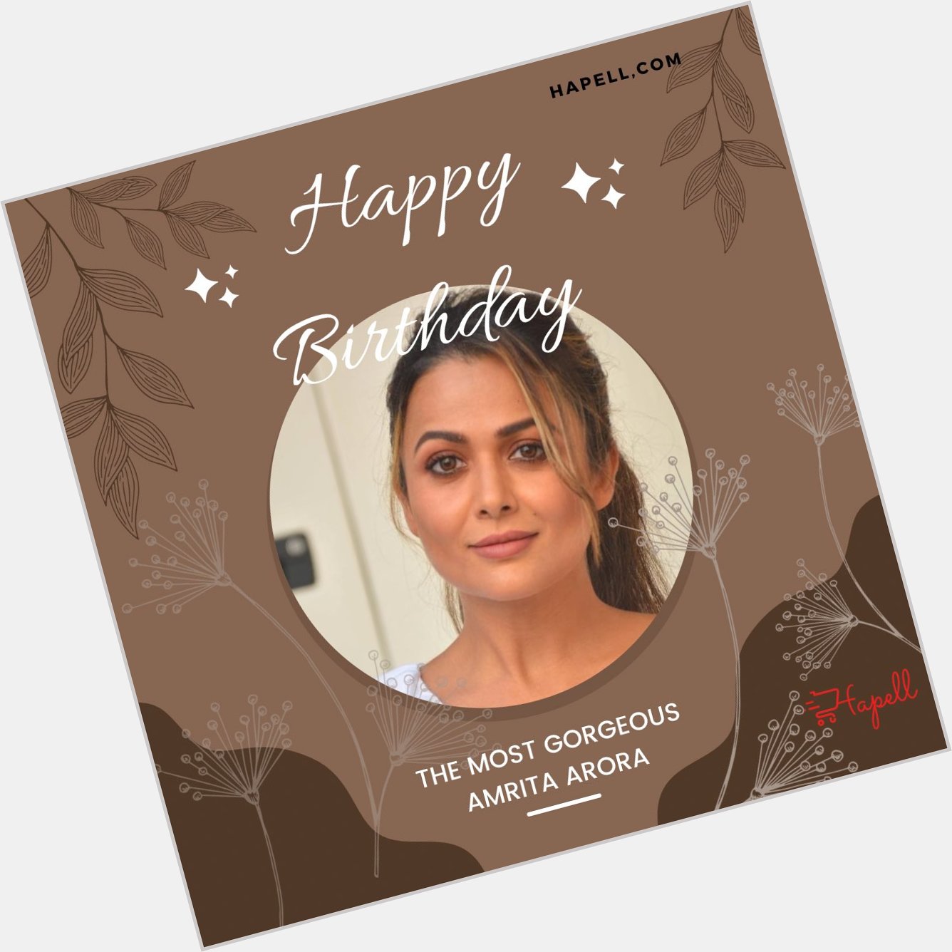 Wishing the Gorgeous Amrita Arora a very blessed happy birthday 
May God bless , 