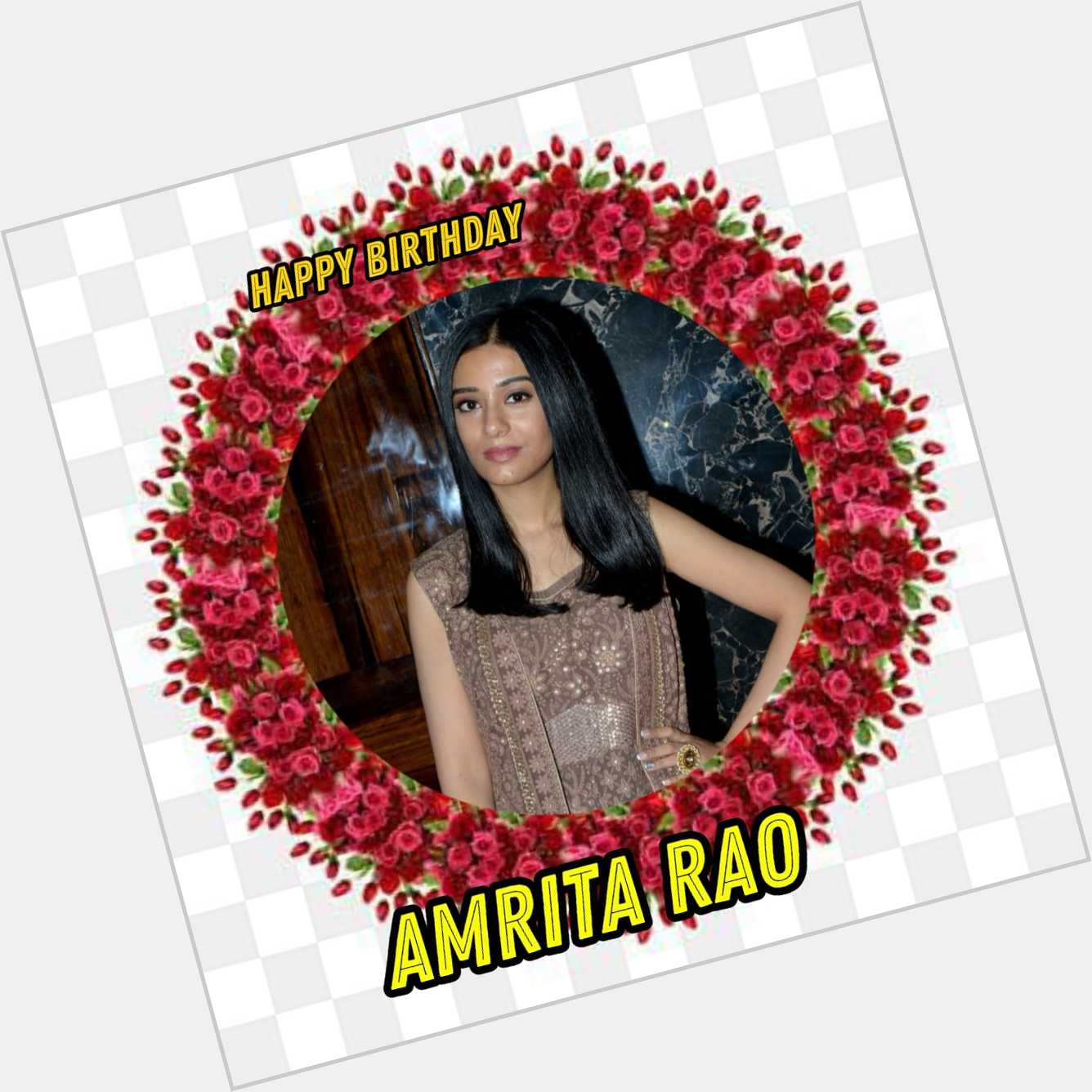 Happy Birthday  Amrita Rao   