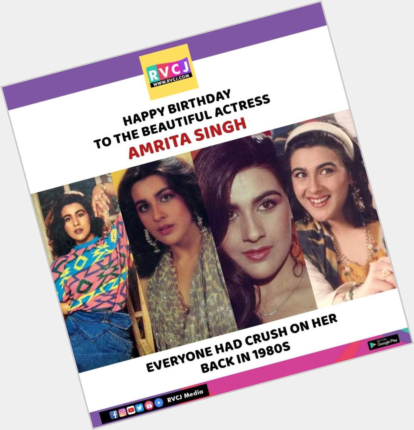 Happy Birthday Amrita Singh!        