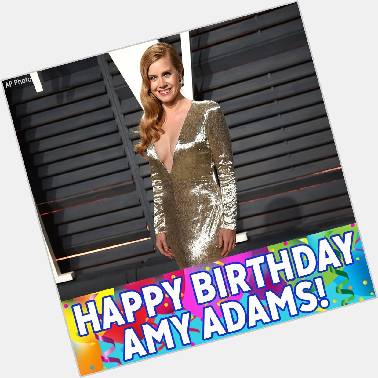 Happy Birthday to \"Arrival\" and \"Enchanted\" star Amy Adams! 