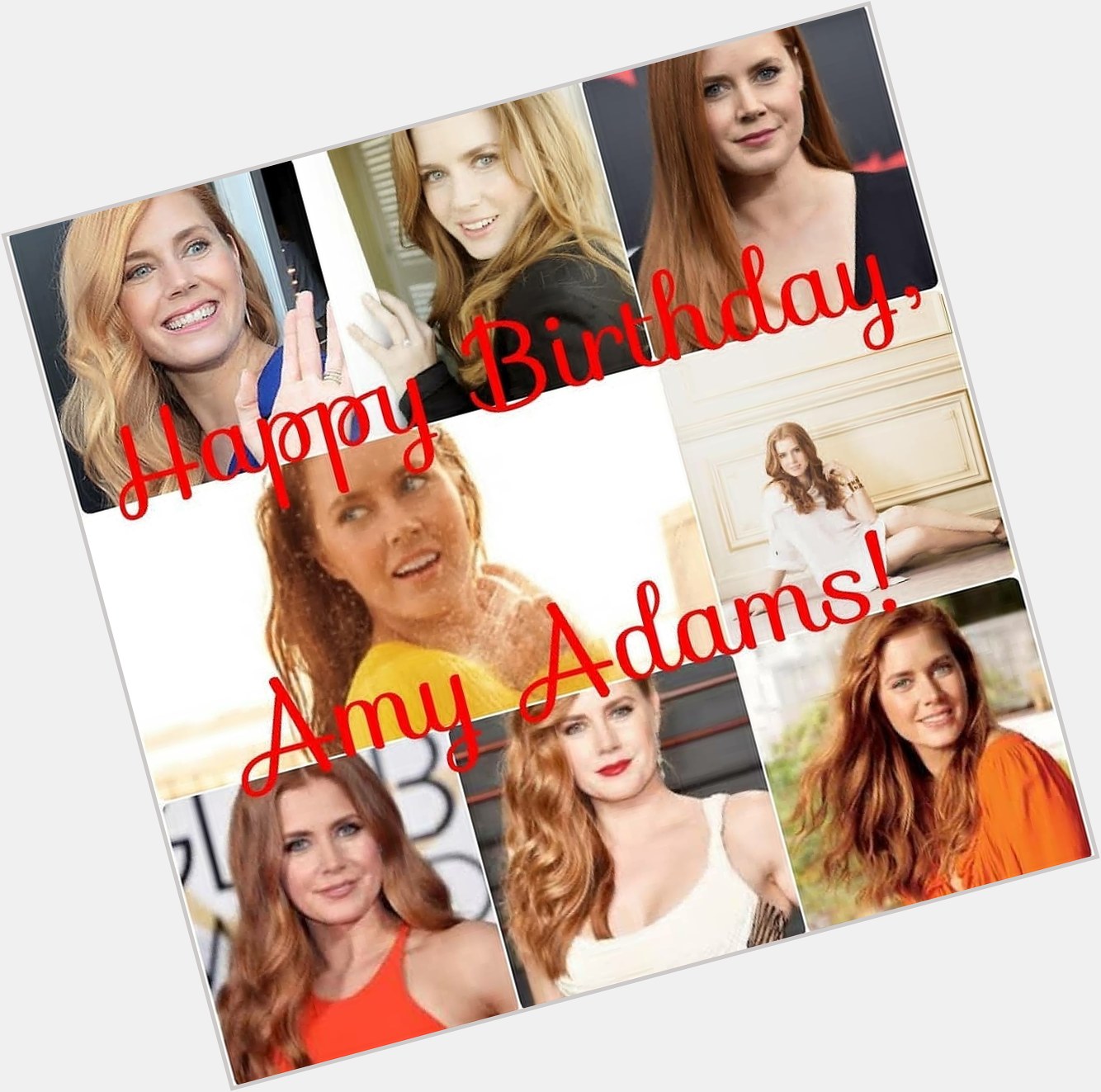 Happy Birthday, Amy Adams ! 