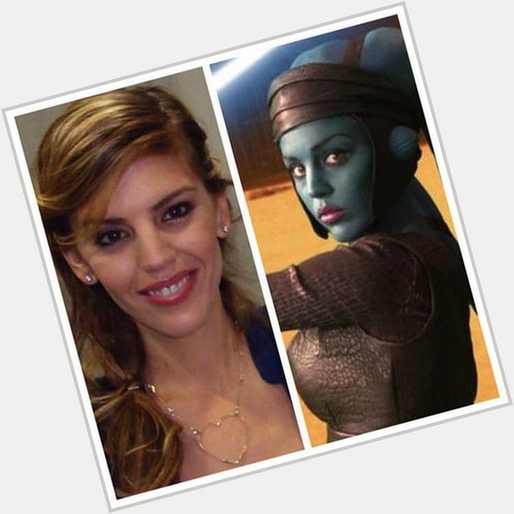  - Happy birthday to Amy Allen, who played Aayla Secura in Attack of the Clones...  