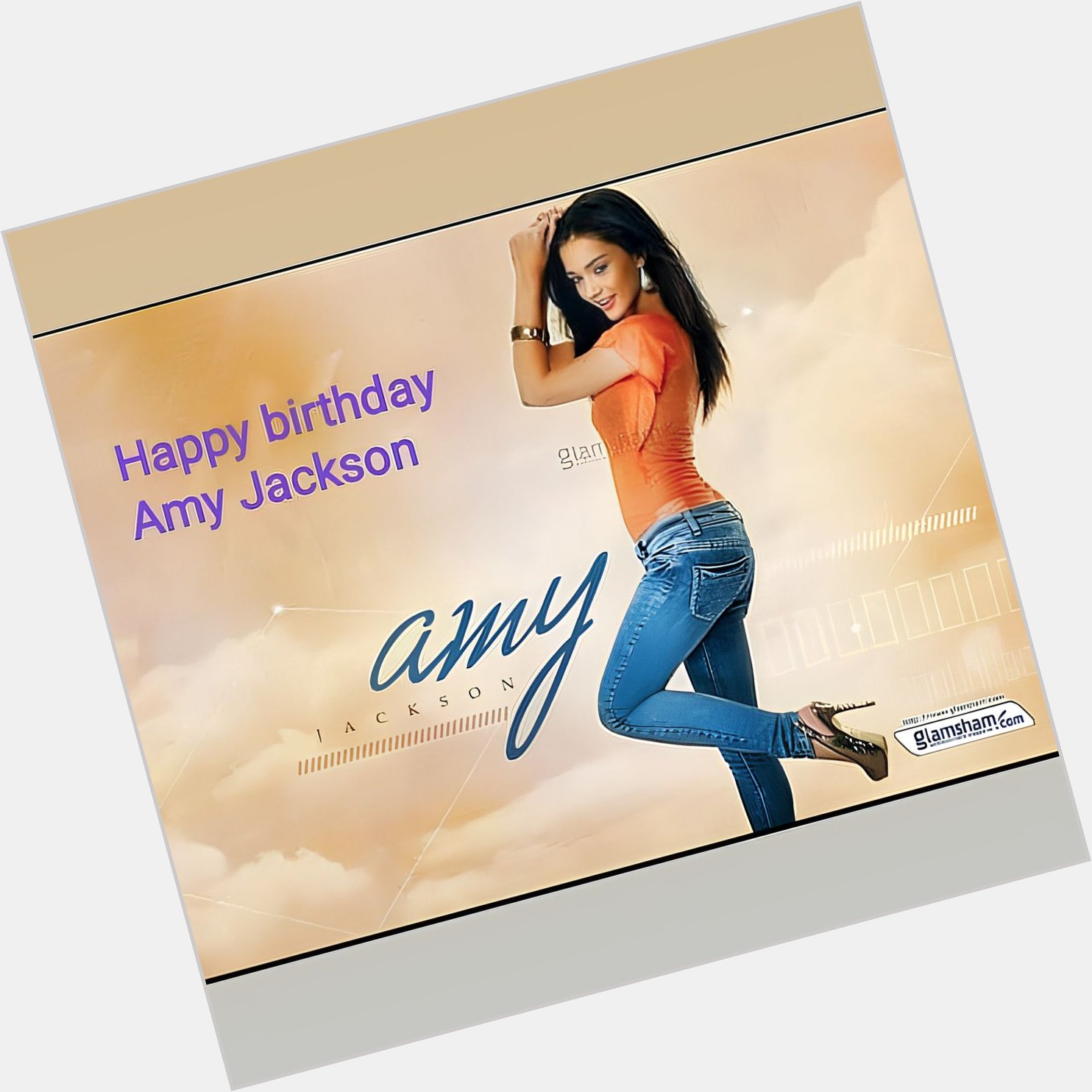  Happy birthday Amy Jackson                          
