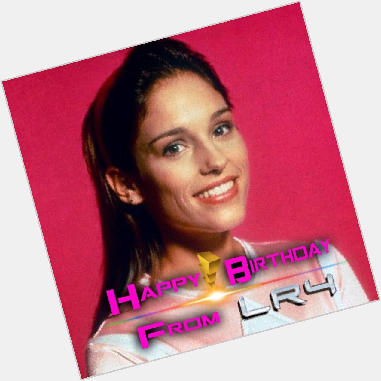 LR4 would like to wish Amy Jo Johnson a Happy Birthday! 