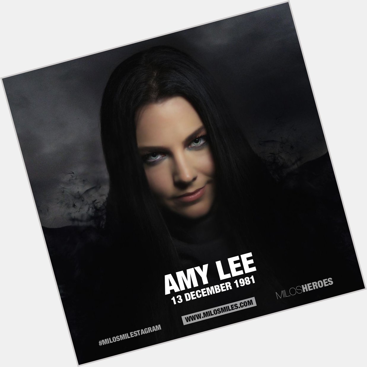Happy Birthday Amy Lee - Evanescence (13.12.81) 