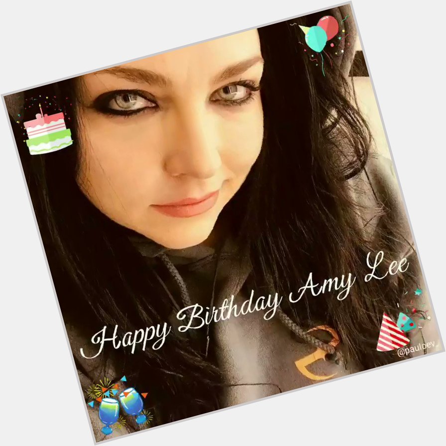   Happy Birthday  Amy Lee                          