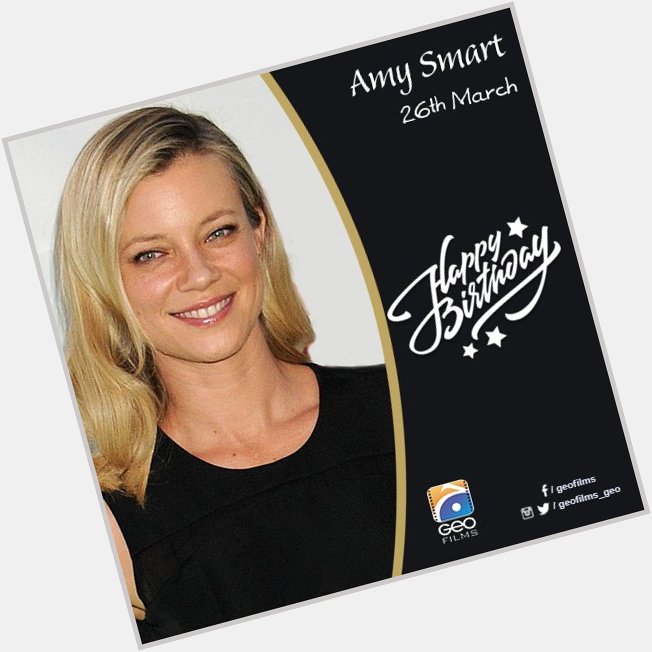 Happy Birthday Amy Smart! :)  