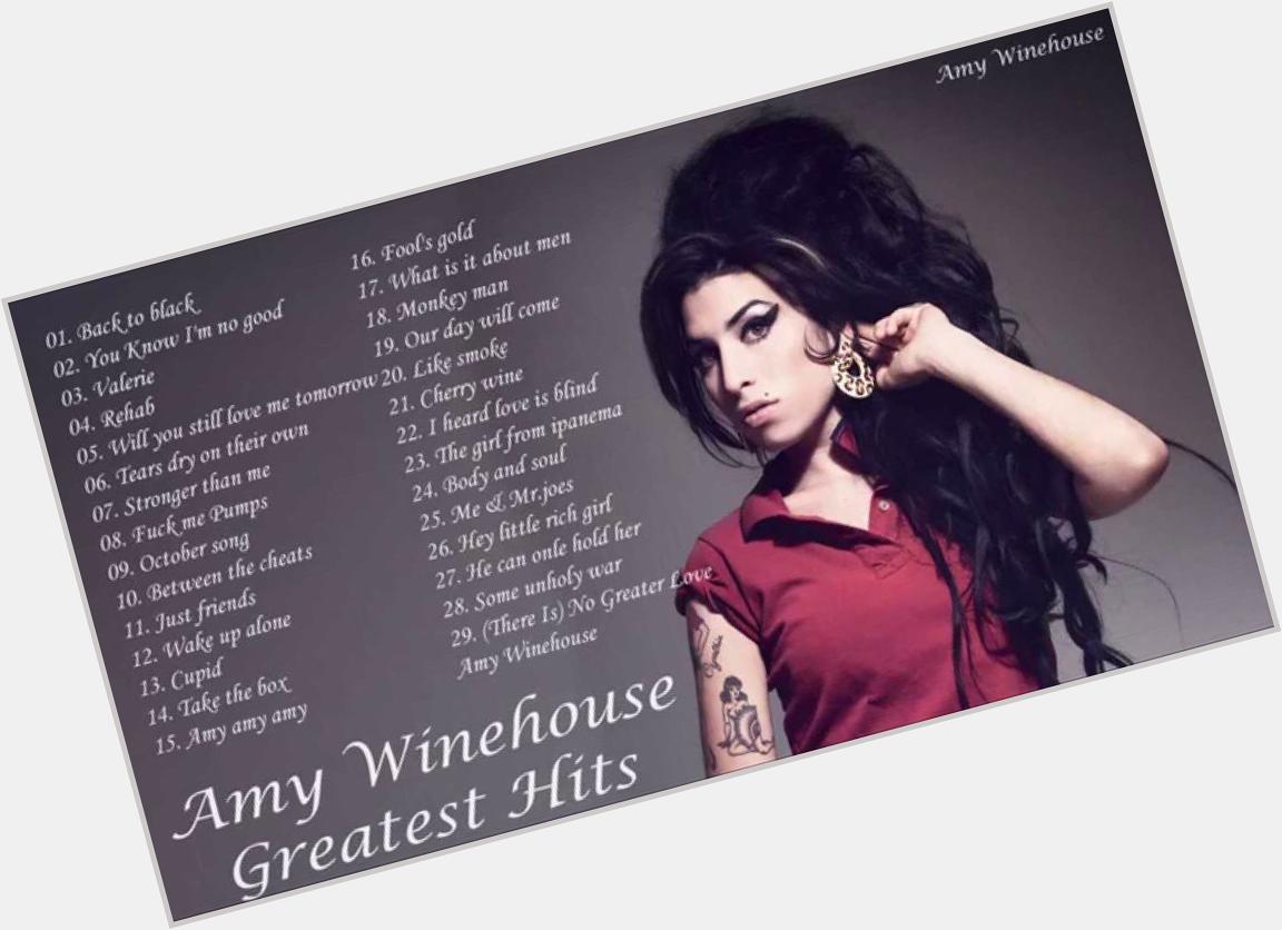 Happy birthday to one of my favorite artist, Amy Winehouse. 32 today  
