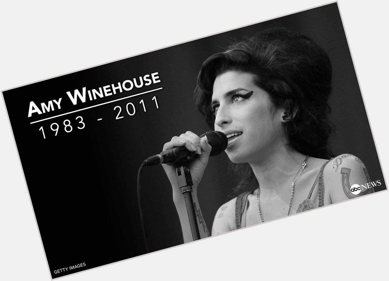Happy birthday, Amy Winehouse. 

The musician would have turned 34 years old today. Rest in peace... 