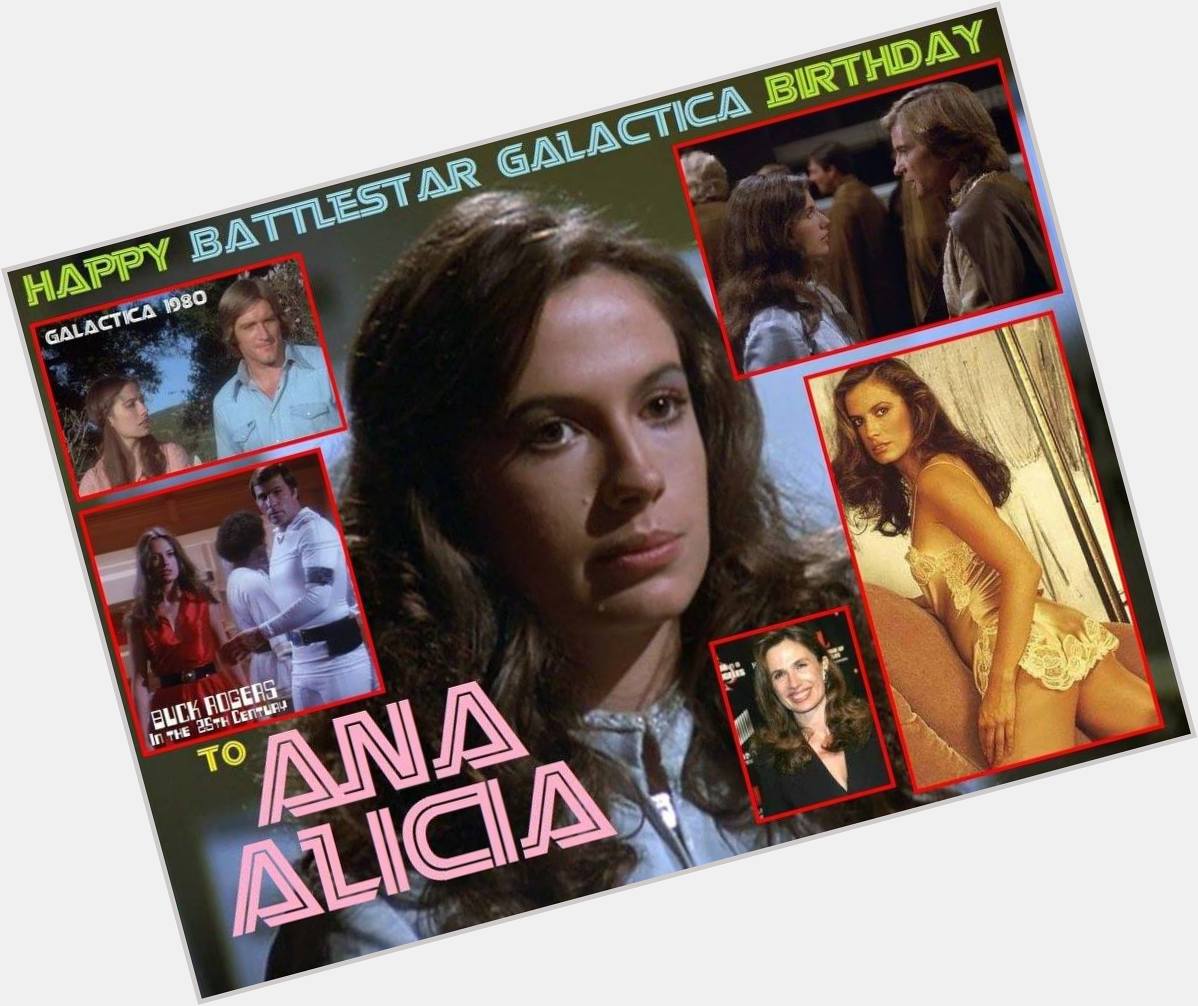 Happy birthday to Ana Alicia, born December 12, 1956.  