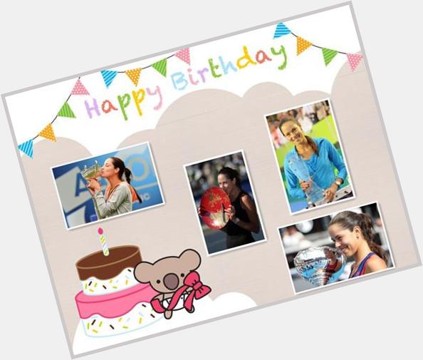 All members of are glad to say happy birthday to our princess Ana Ivanovic. 